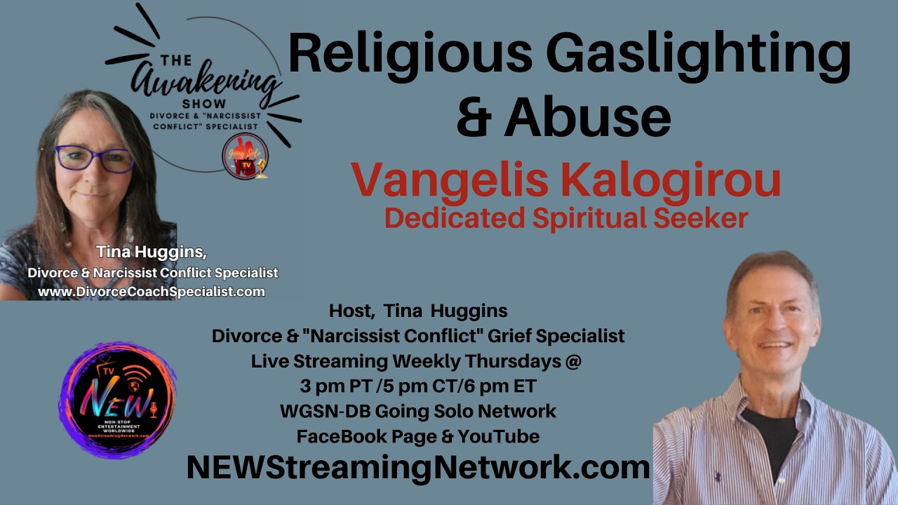 Religious Gaslighting & Abuse — Join Guest Vangelis Kalogirou