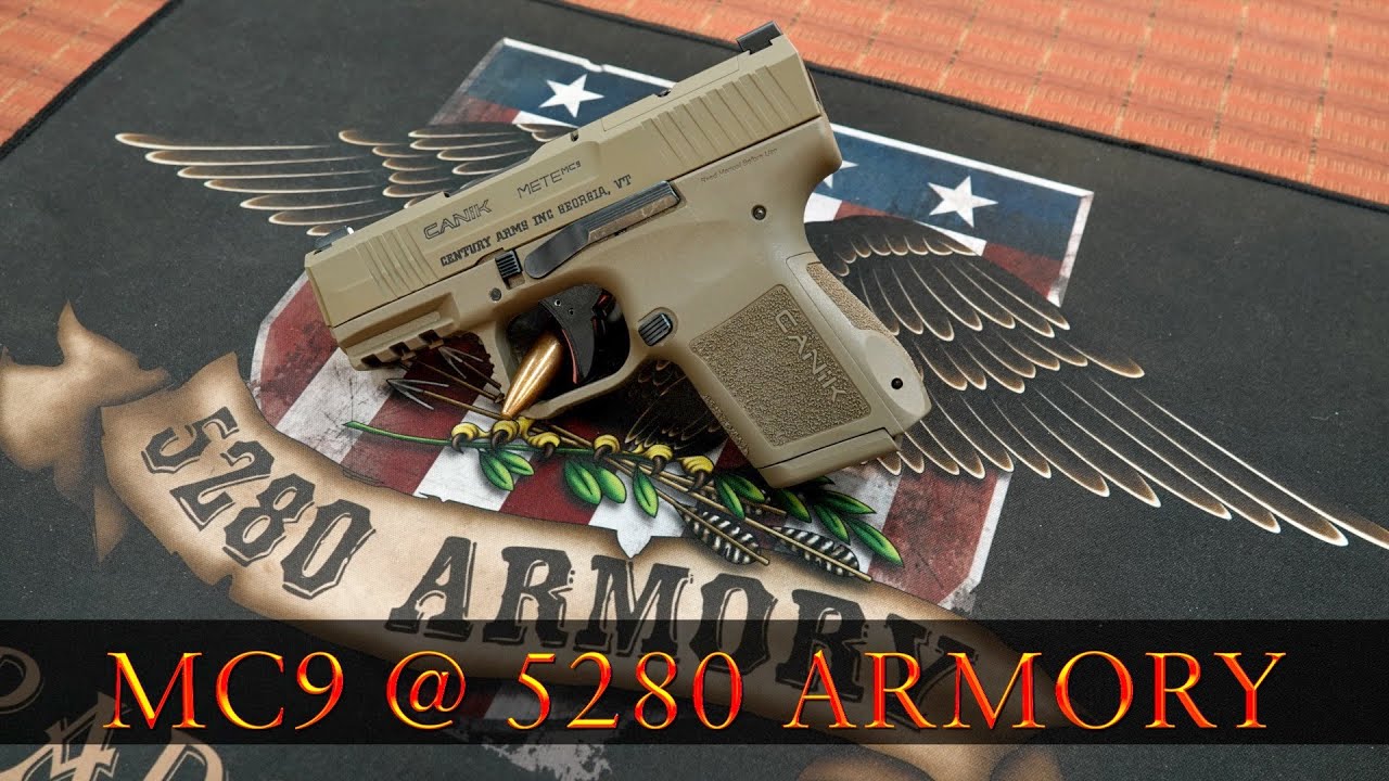 Unboxing The Canik MC9 9mm Pistol At 5280 Armory