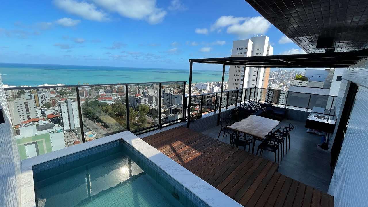 [Vendido] Cobertura duplex no Bessa, com 3 suítes, 240m², à venda em João Pessoa/PB