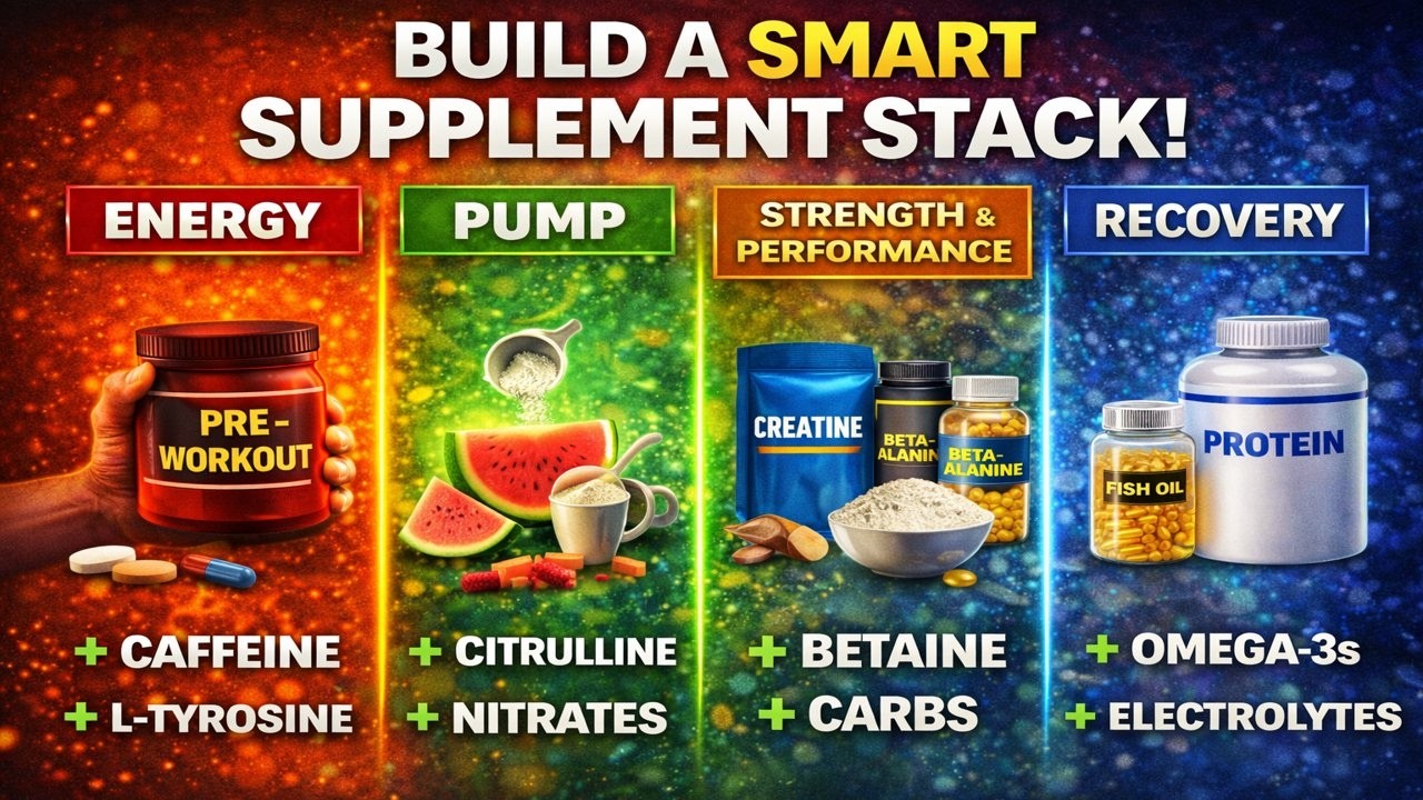 Building Your Supplement Stack: Stop Underdosing Your Gains