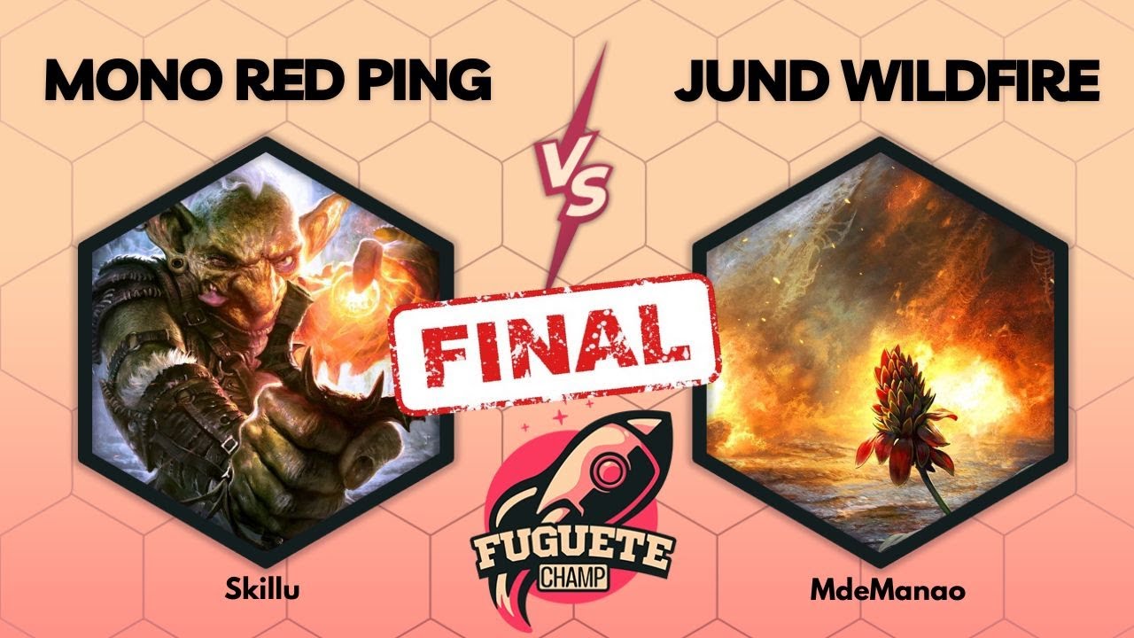 [PAUPER] Mono Red Ping VS Jund Wildfire - Fuguete Champ 242 (FINAL)