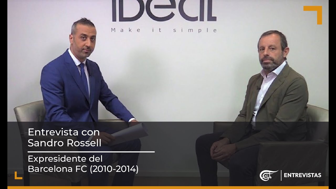 Entrevista | Sandro Rosell y las implicaciones de ser presidente de FC Barcelona
