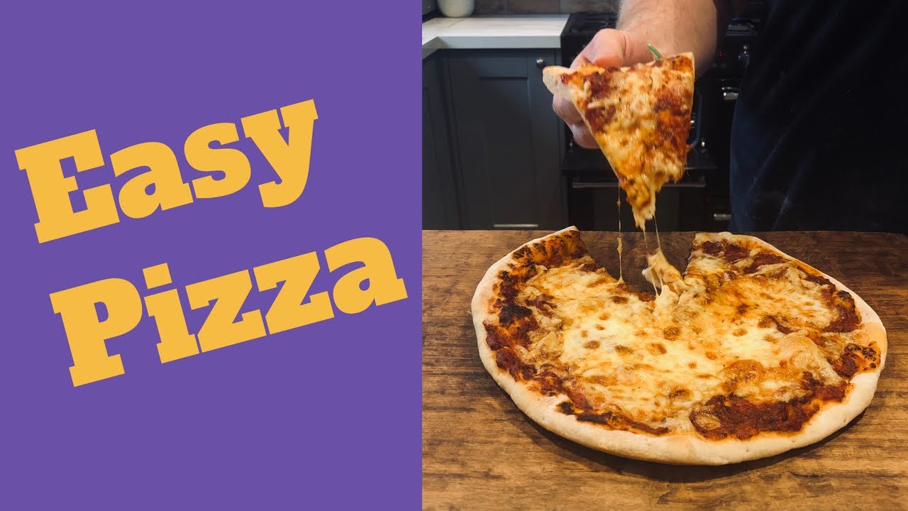 How to make the best EASY pizza