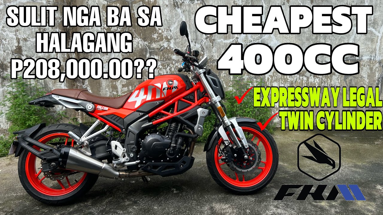 PINAKA MURANG BIGBIKE | TWIN CYLINDER | FKM FALCON X400 #fkmfalconx400 #falcon400 #fkmphilippines