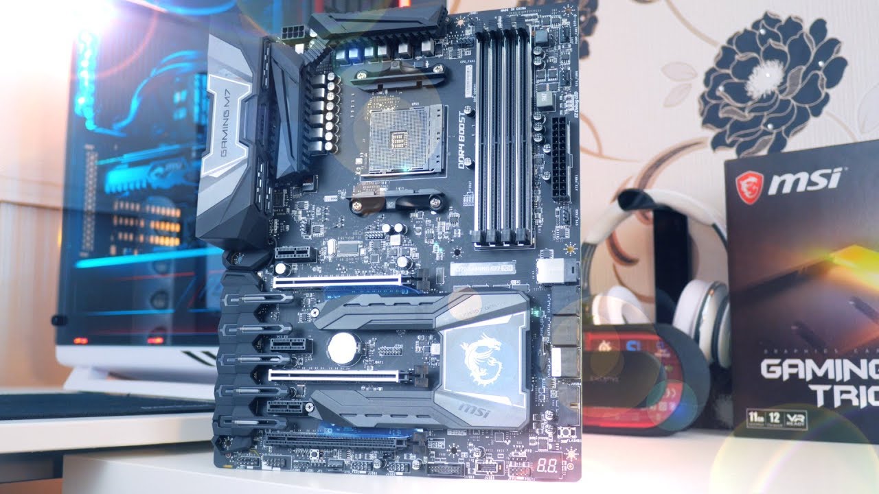 MSI X370 Gaming M7 ACK Cinematic Unboxing & Overview | Ryzen Series Motherboard