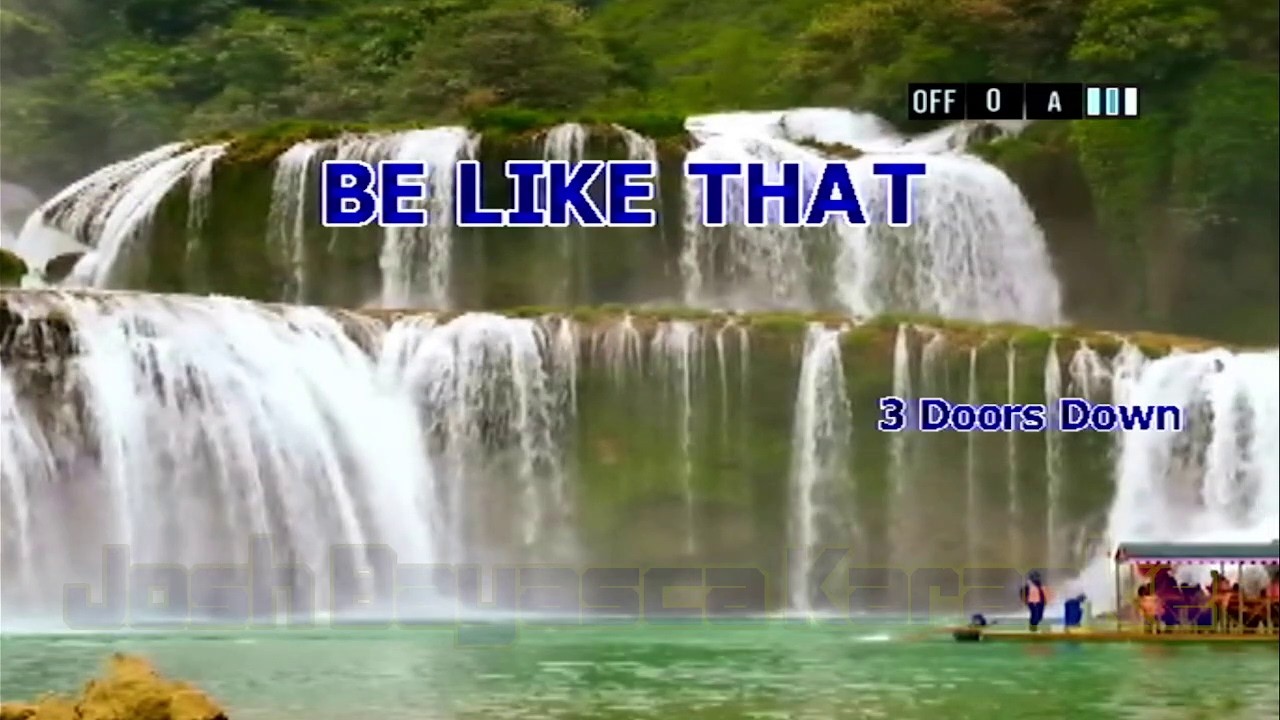 (11181) Be Like That by 3 Doors Down | Premier-98sd Karaoke
