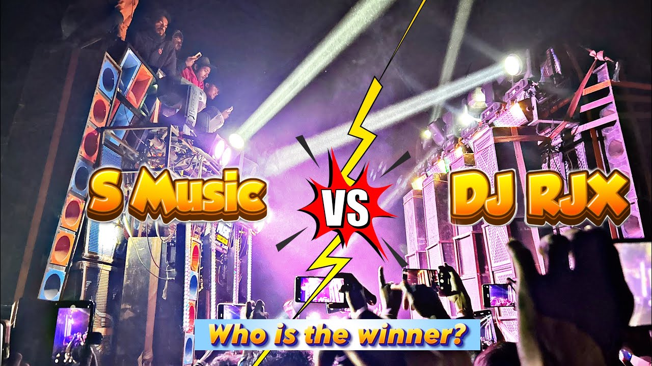 S Music vs DJ Rjx competition 🥵🔥At - Bhalpahari