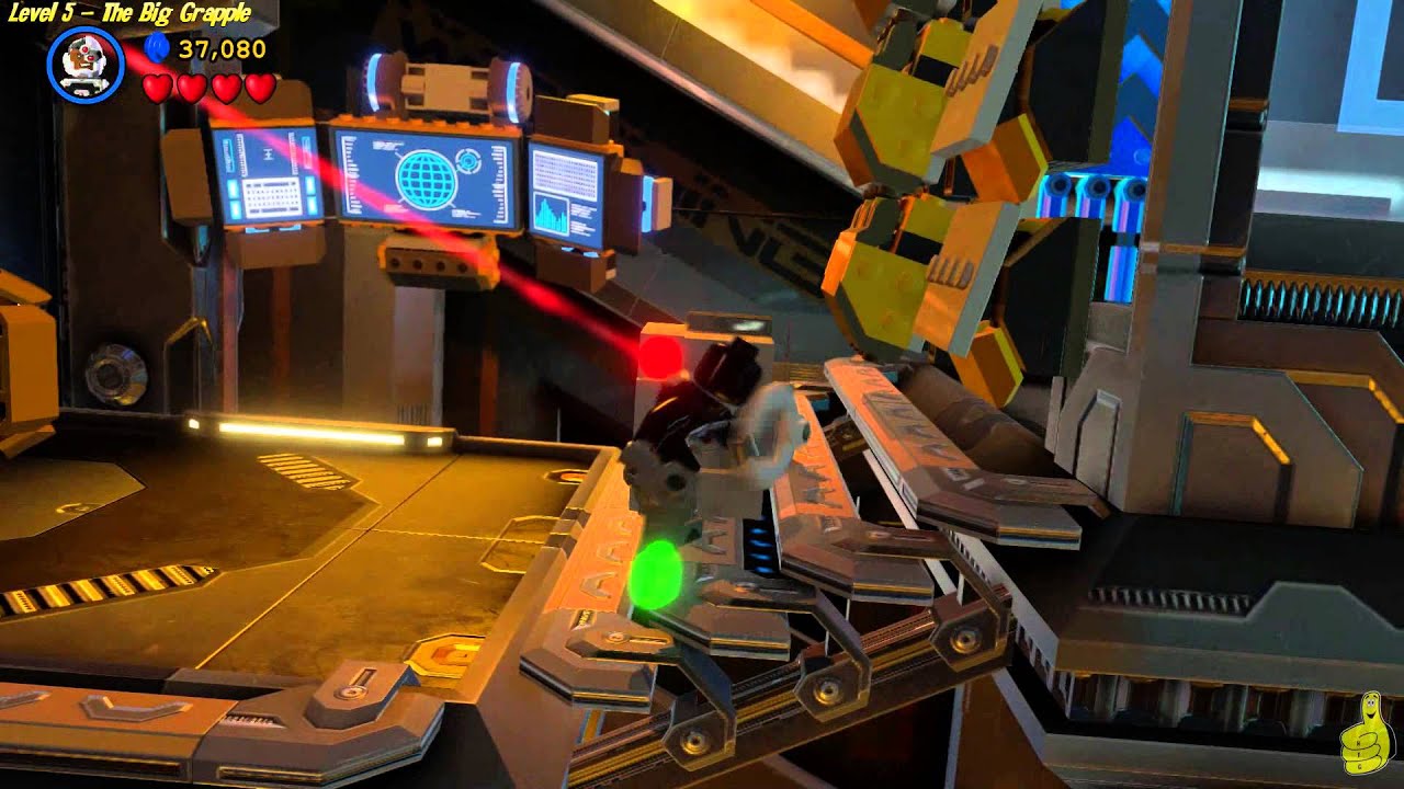 Lego Batman 3 Beyond Gotham: Lvl 5 The Big GrappleTrophy/Achievement (Story Walkthrough) - HTG