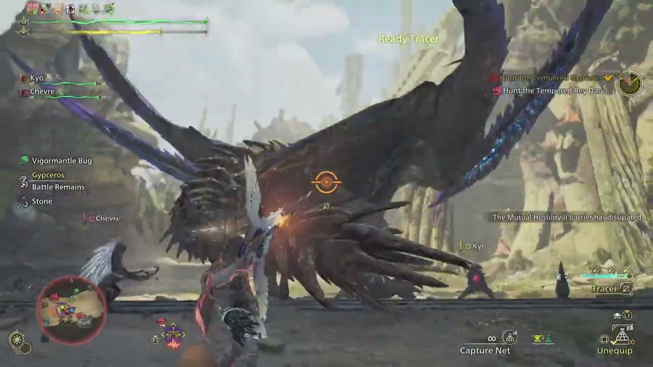 Monster Hunter Wilds_Razzle Dazzle Frazzle_8 Stars Tempered_Gypceros Rey Dau_Crown_Bow