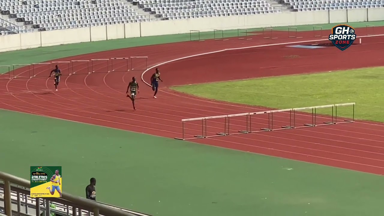 400M HURDLES BOYS HEAT 1