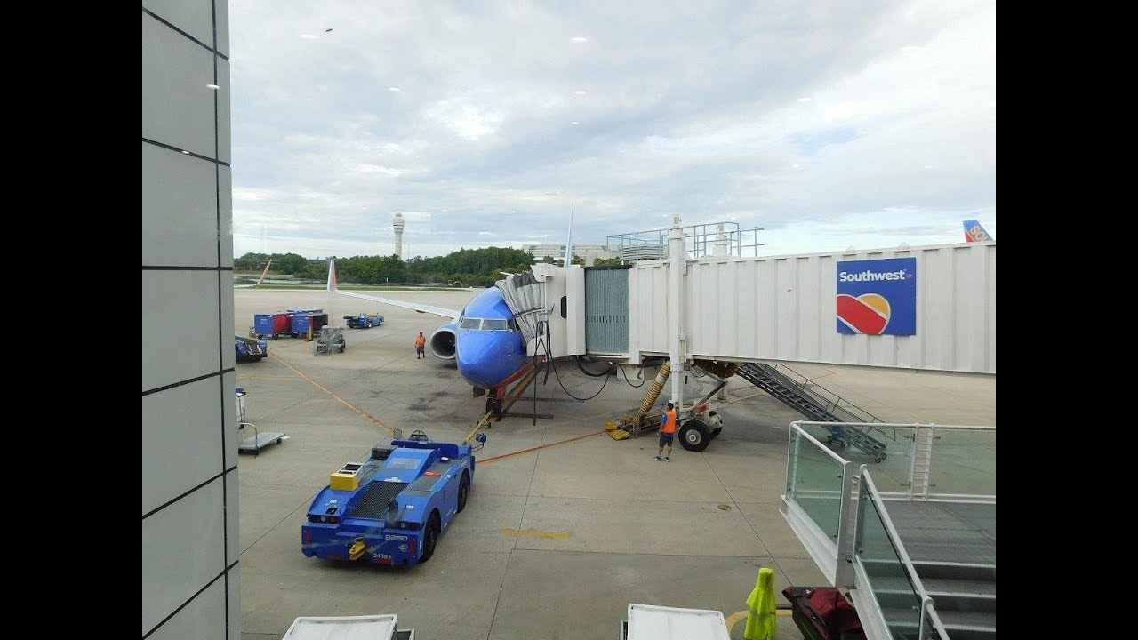 Southwest Airlines Full Flight MCO-BWI: Independence Day!