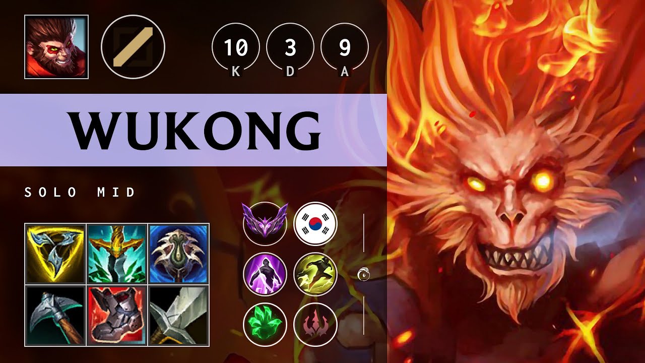 Wukong Mid vs Yone - KR Master Patch 25.04