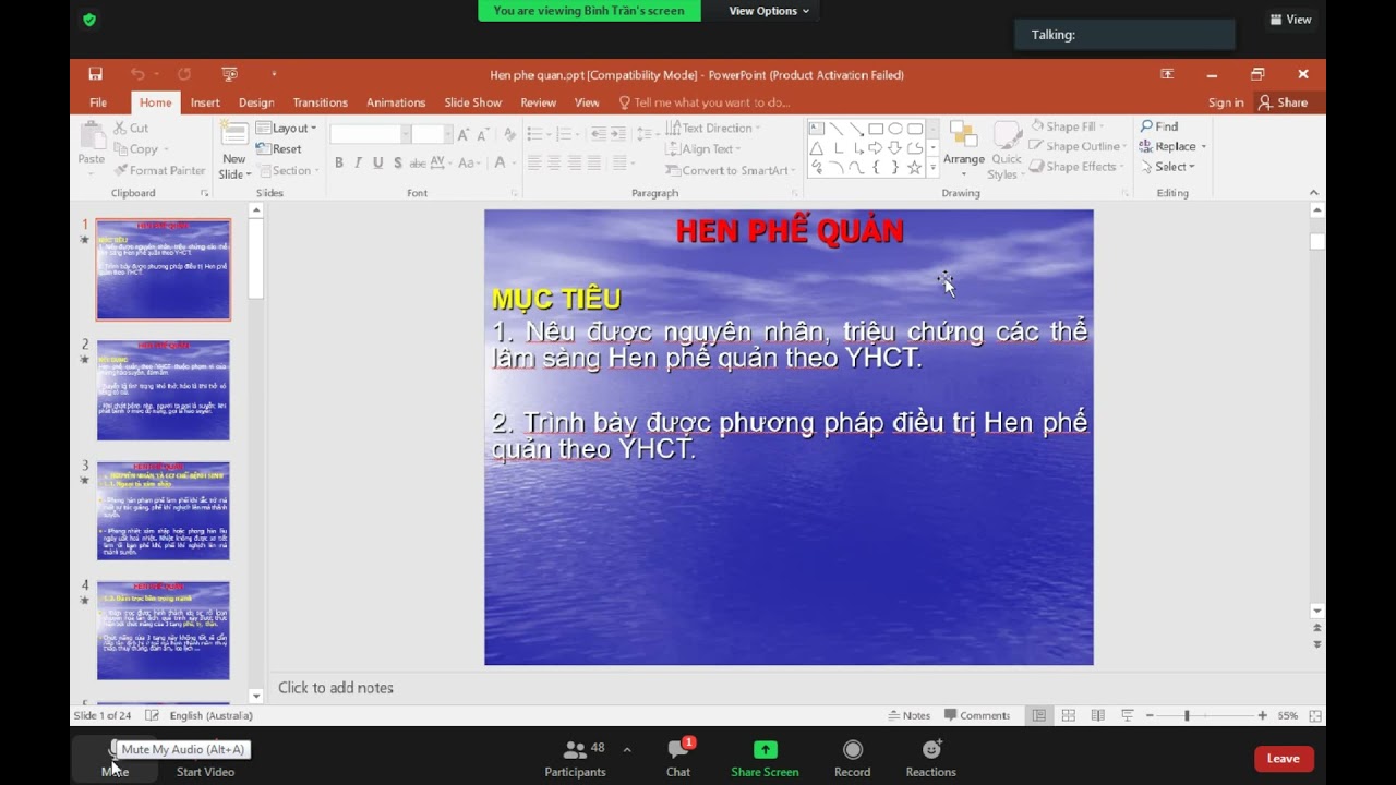 BỆNH HỌC YHCT 1 Part 4