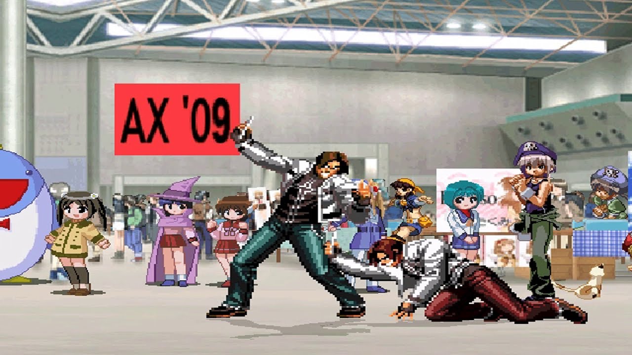 Mugen - KOF - Comedy Fight - CXKyo Lv.2 Mirror Match - 晨曦京 vs. 晨曦京