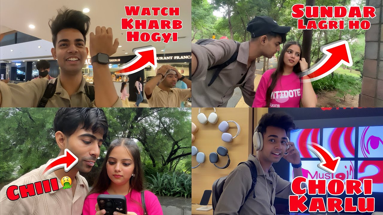 APPLE WATCH KHARAB HO GYI 😱 || NISHU KO AMAN NE PARESHAN KARDIYA 😂 || ABID VLOGS