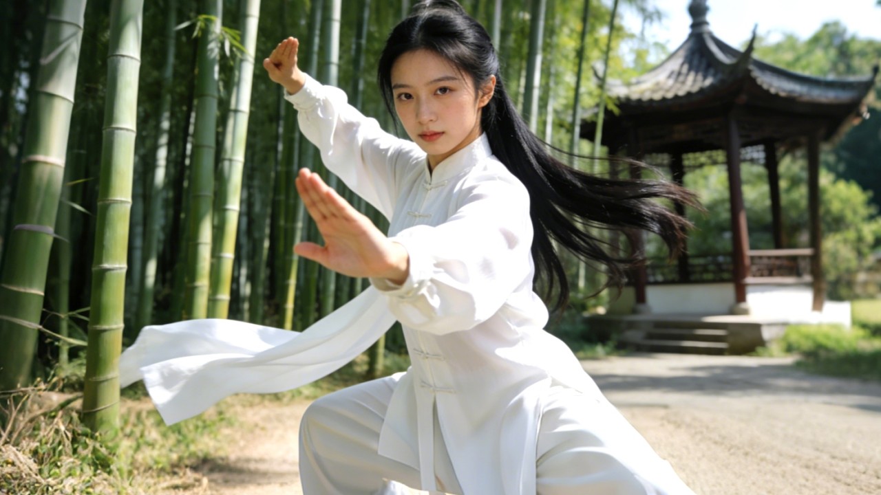 A frail girl reveals herself as a tai chi master, shocking everyone!