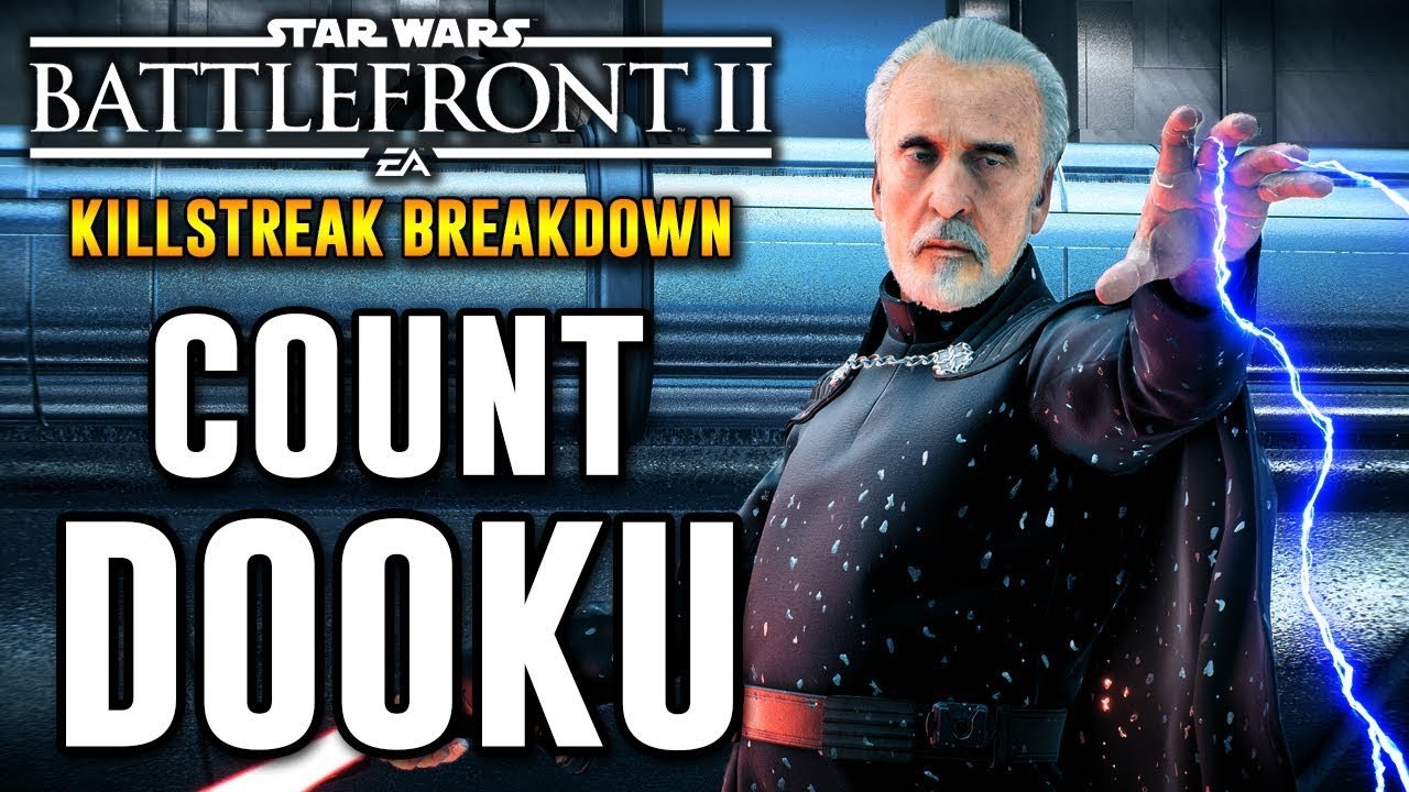 Killstreak Breakdown #3 - Count Dooku TIPS & TRICKS + Mistakes To Avoid! Star Wars Battlefront 2
