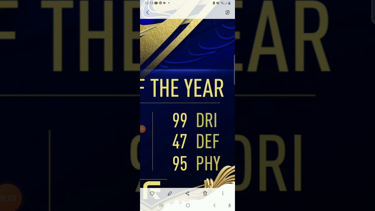 Leaked Fifa 22 TOTY Card