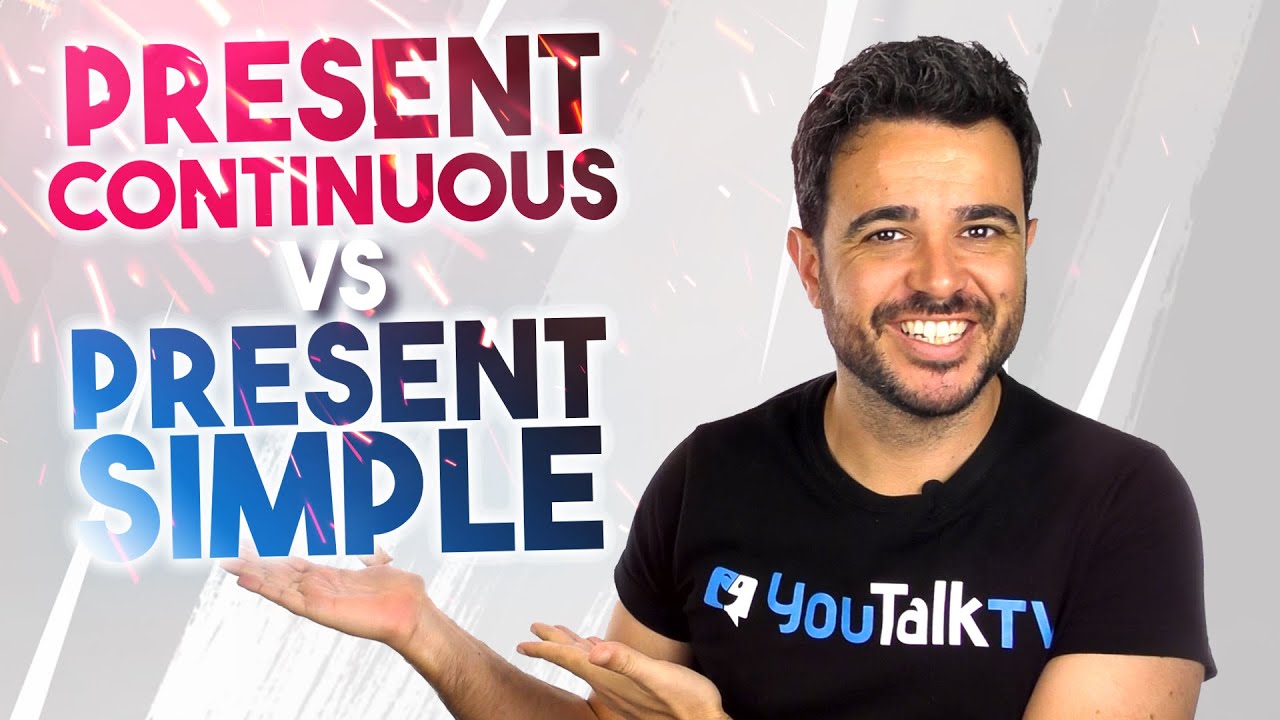 😃 Diferencias entre presente simple y presente continuo en inglés 🤔