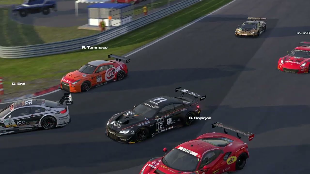 RaceRoom Racing Raido 2 Runden Nordschleife NLS BMW M6 GT3 persönliche Rundenbestzeit #08:03.959#