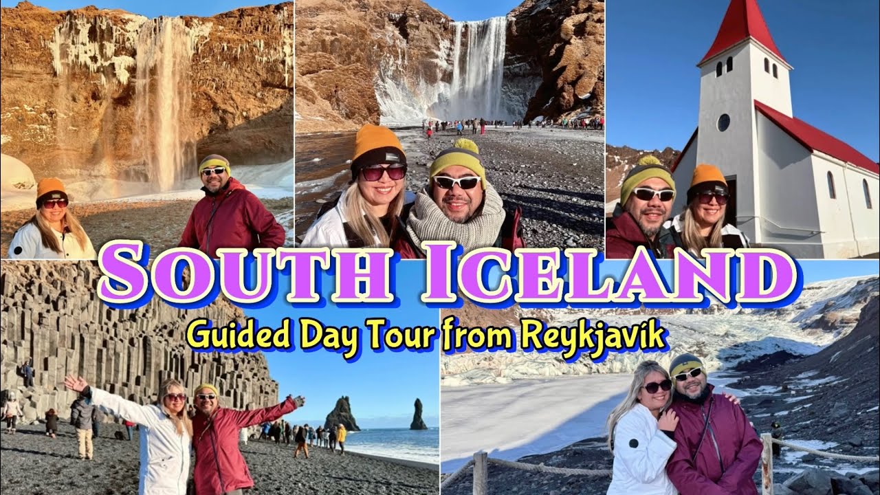 One Day Exploring South Iceland from Reykjavík in March | Glaciers, Black Sand Beaches & Waterfalls