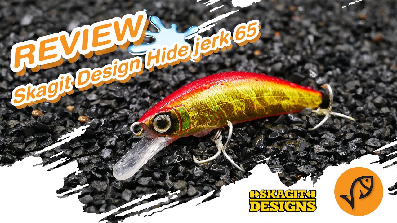 Skagit Design Hide jerk 65  ][  Lure Action Review  Channel