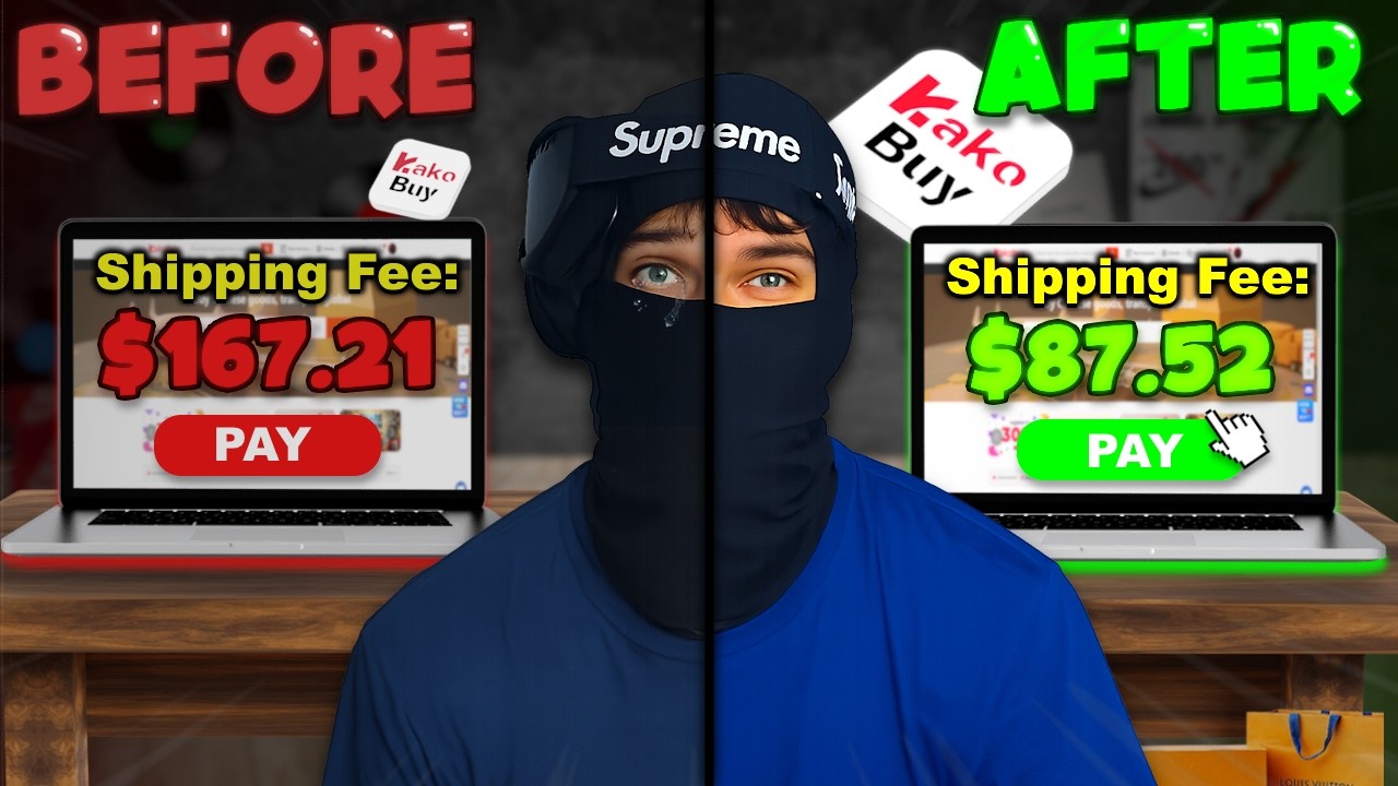 How to get the *CHEAPEST* Shipping on KakoBuy 😱💰 (Save tons of money)