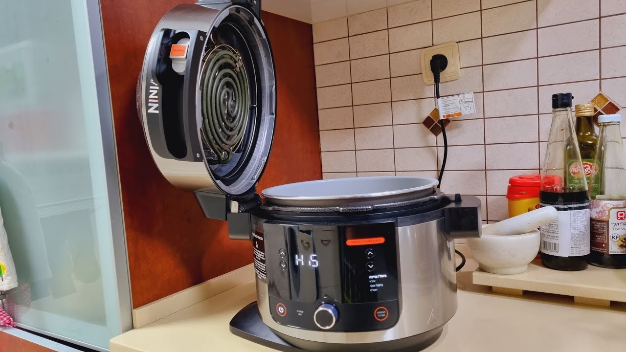 Ninja SMART LID OL553/Ol550!Уход за мультиваркой Нидзя!Мультиварка сама себя обслуживает!