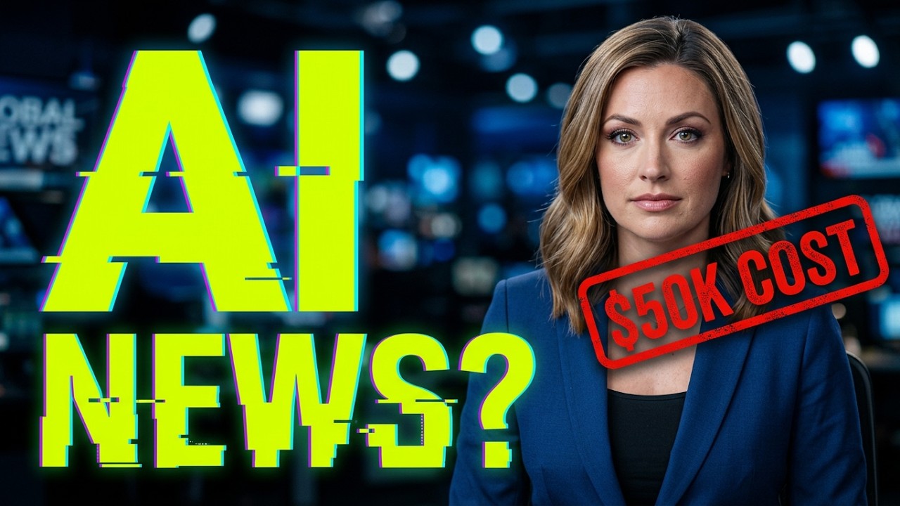 I Built an AI News Network for $50k (And It&rsquo;s Terrifying)