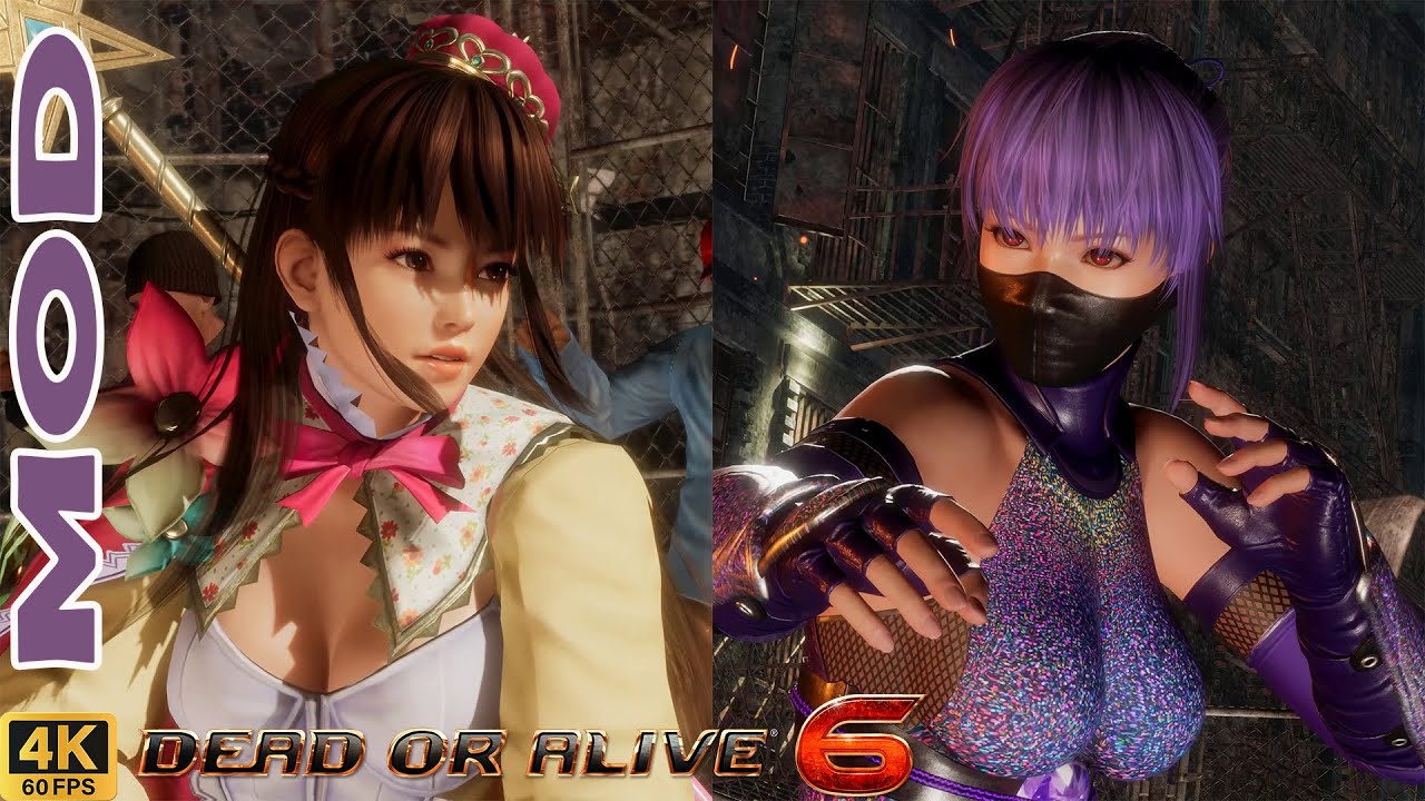 Leifang vs Ayane (Sparkly Ninja) | DOA6 mods | CPU vs CPU