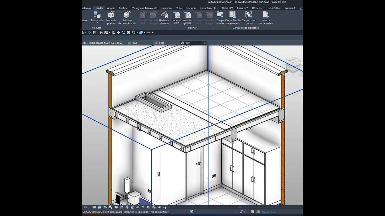 COMO HACER DETALLES CONSTRUCTIVOS A PARTIR DE MODELOS FEDERADOS.