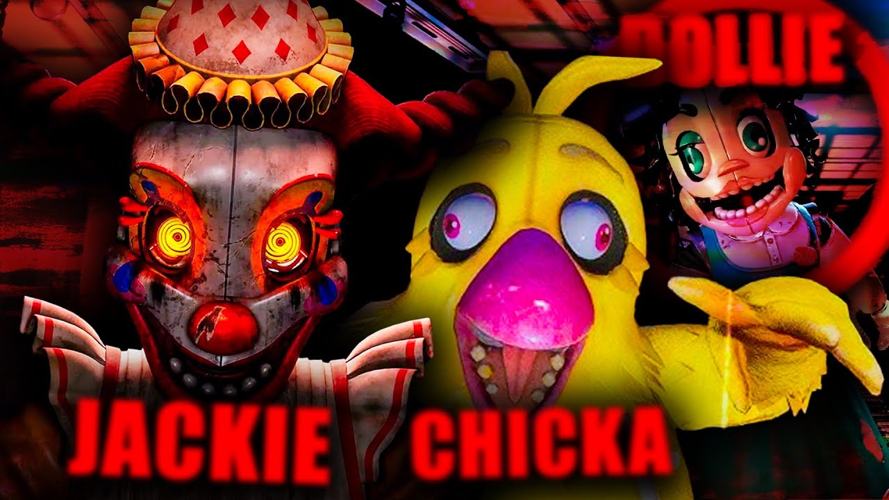 WSZYSTKIE ANIMATRONY W FIVE NIGHTS AT FREDDY'S SECRET OF THE MIMIC