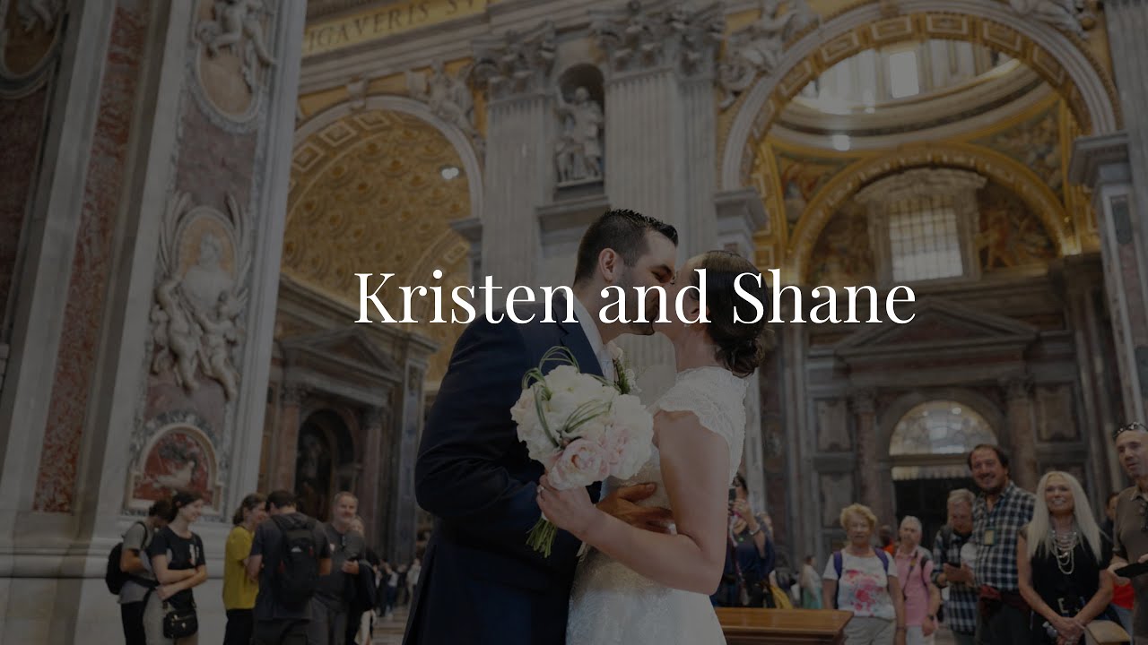 Vatican Wedding Video | Kristen and Shane | Cappella del Coro, Basilica di San Pietro a Roma