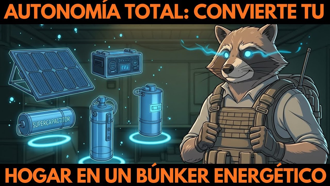 AUTONOMÍA TOTAL: CÓMO CONVERTIR TU CASA EN UN MICROBÚNKER ENERGÉTICO