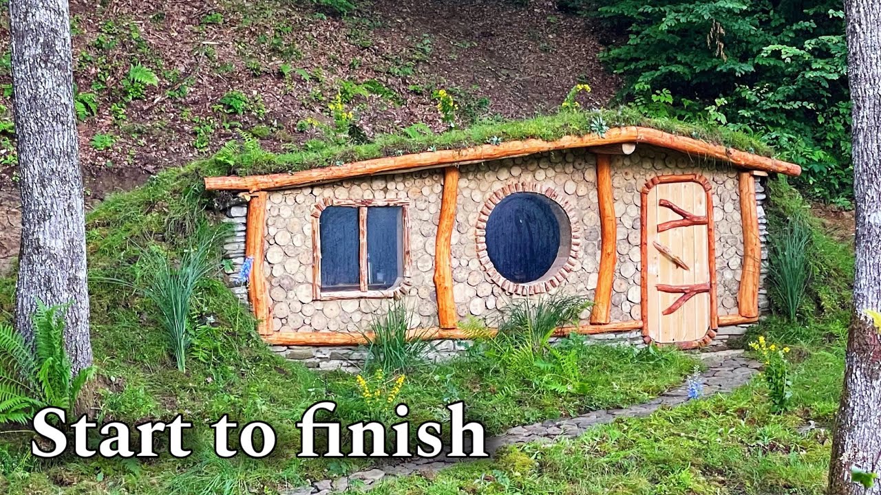 One built a dugout with his own hands. Start to finish