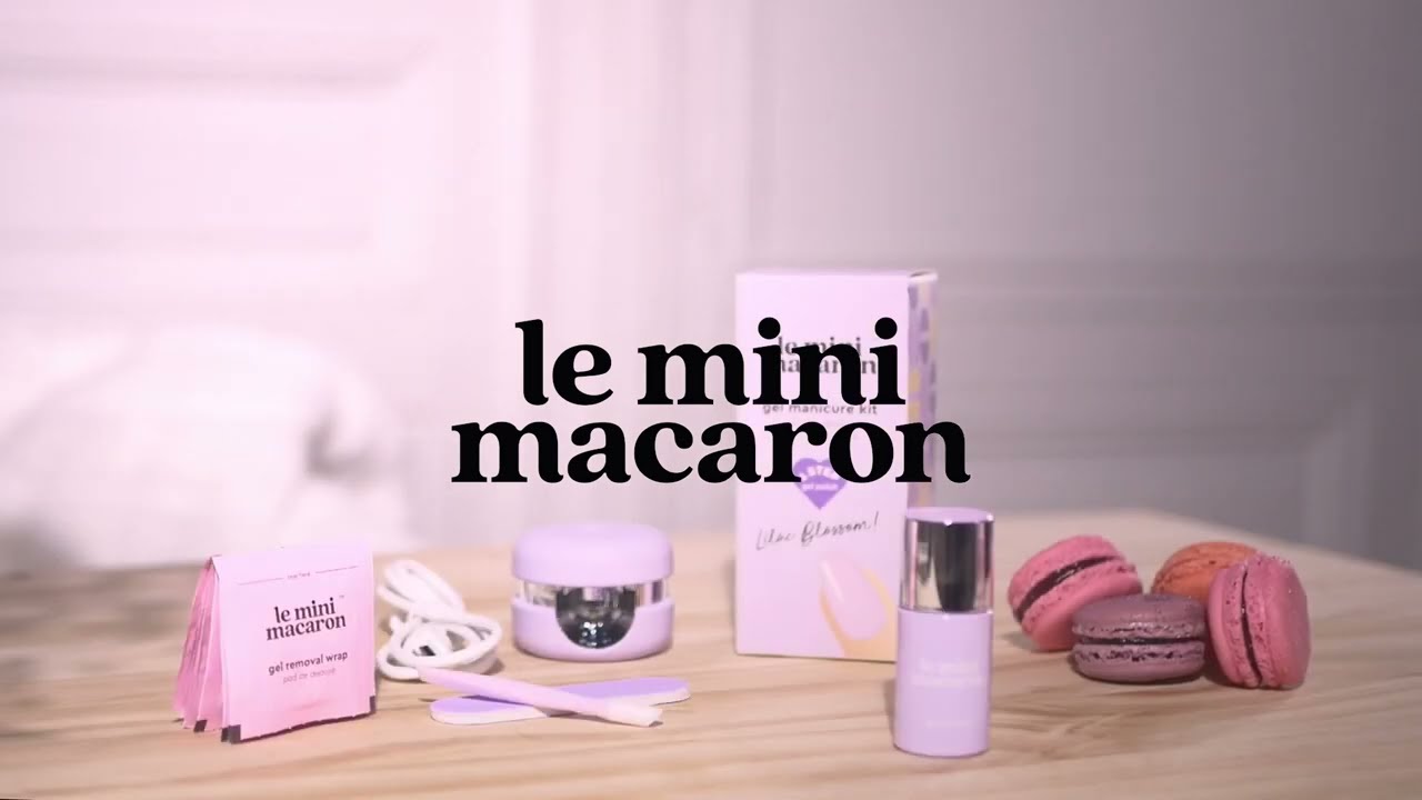 Le Mini Macaron - Le 3 en 1 - Tutoriel pose de vernis semi-permanent