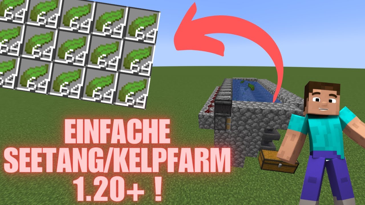 Epic 1.20 Minecraft Seetang Superfarm: 🌿💎 Maximaler Ertrag leicht gemacht! 💡🚀