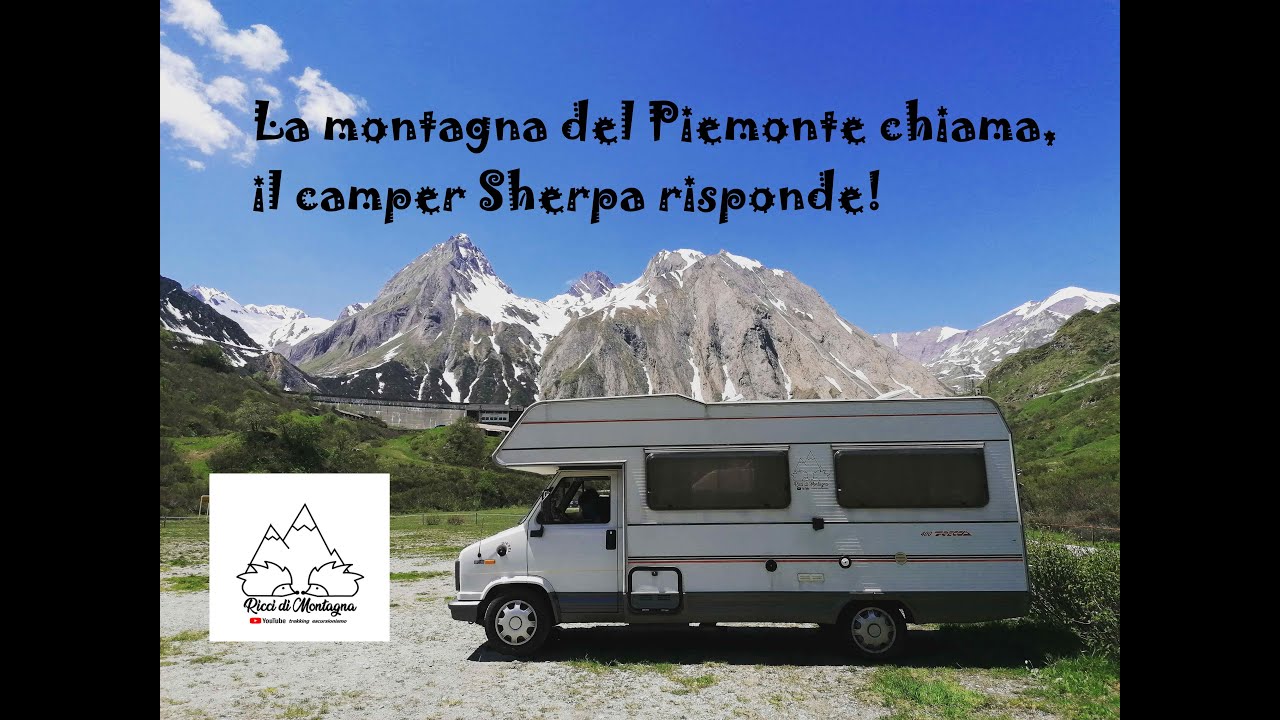 la montagna del Piemonte chiama, il camper sherpa risponde!