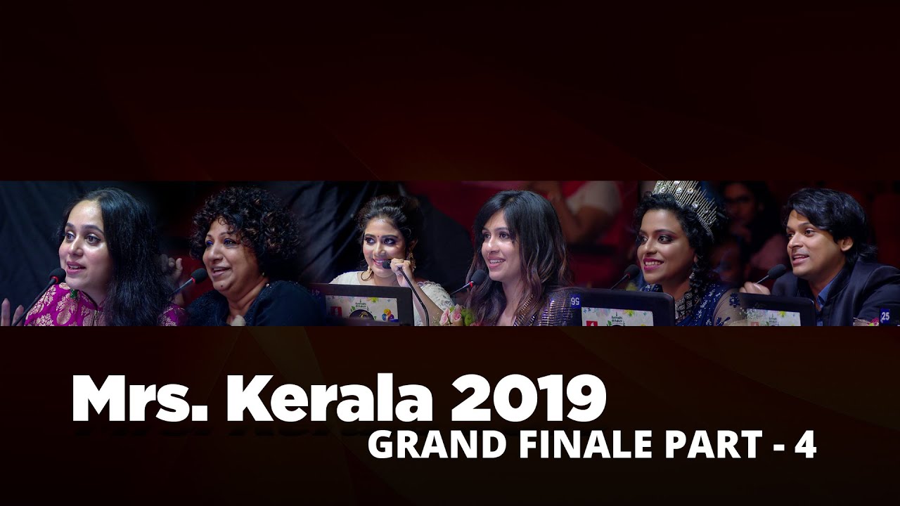 Mrs.Kerala2019 | Event by ESPANIOEVENTS | ANWAR AT | Flowers TV | Rachana | GrandFinale Part 4