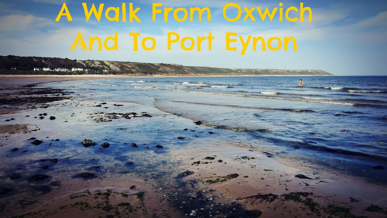 A Walk From Oxwich And To Port Eynon, Gower Peninsula, Swansea, South Wales