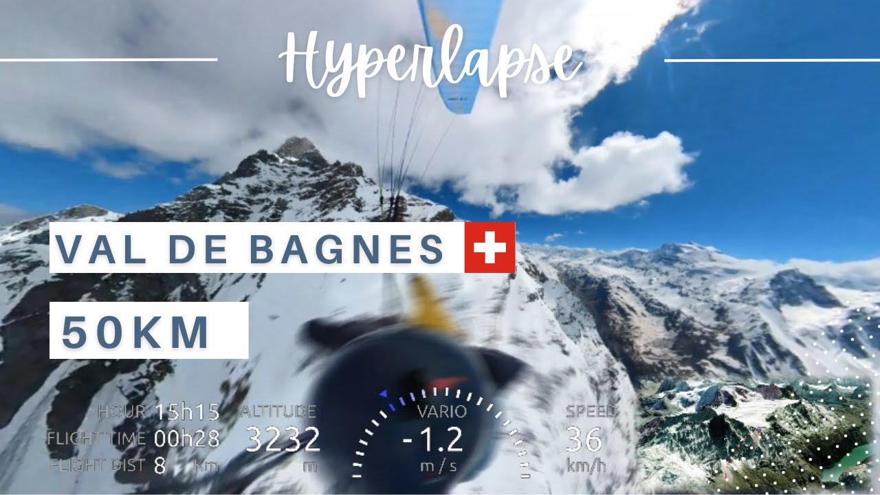🪂 Cross Parapente - Débrief de vol de 50km depuis Verbier