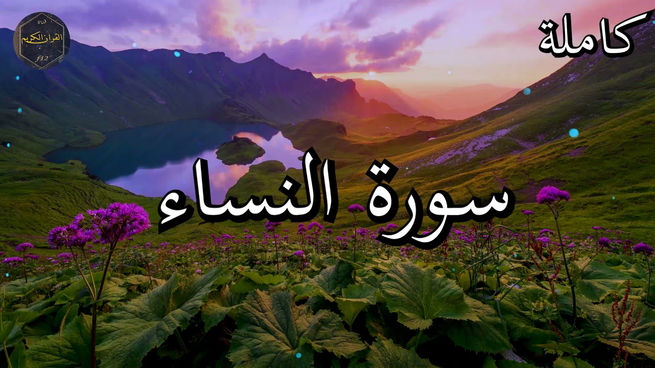 سورة النساء كاملة بصوت جميل جدا الشيخ أبو بكر الشاطري 🌹
