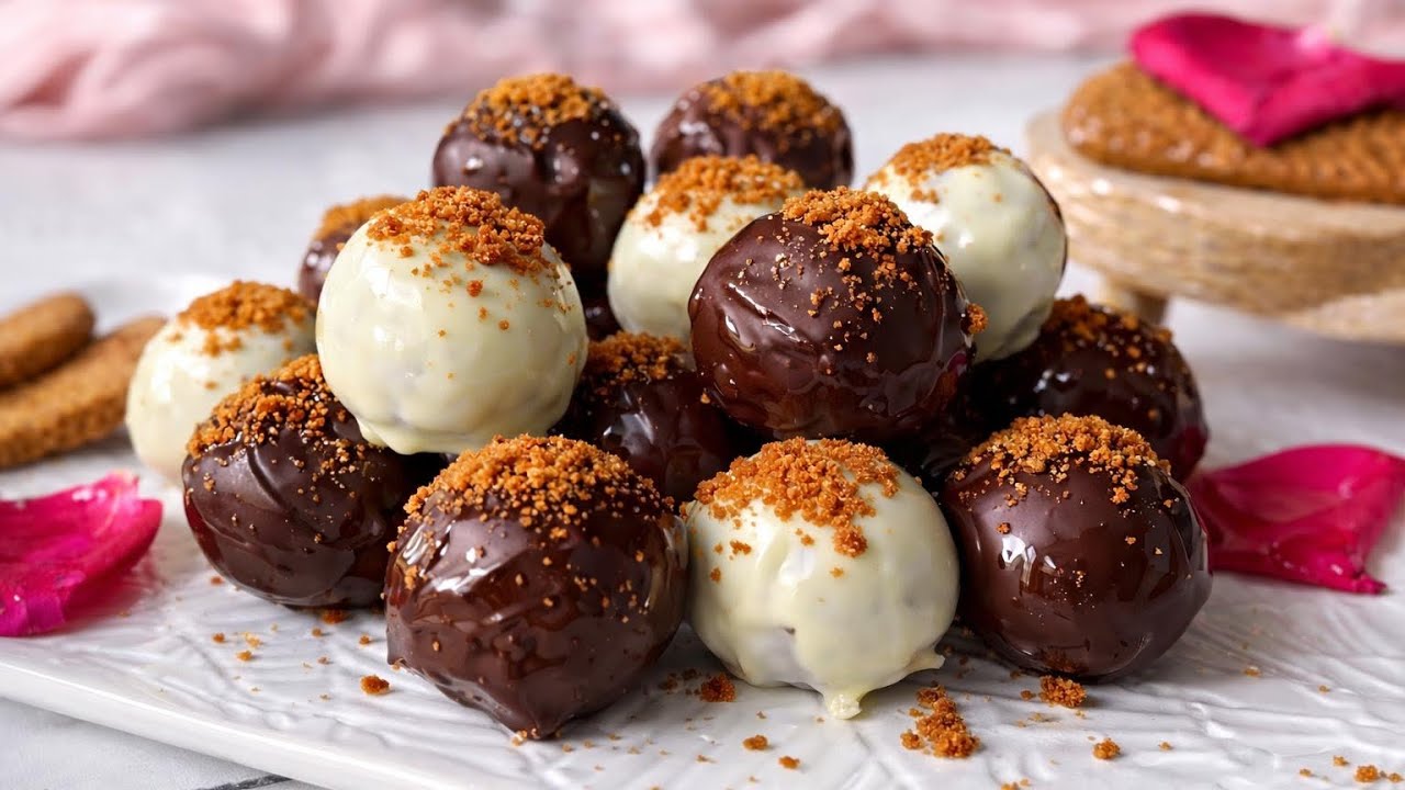 New Year Chocolate Truffles | Only 3 Ingredients