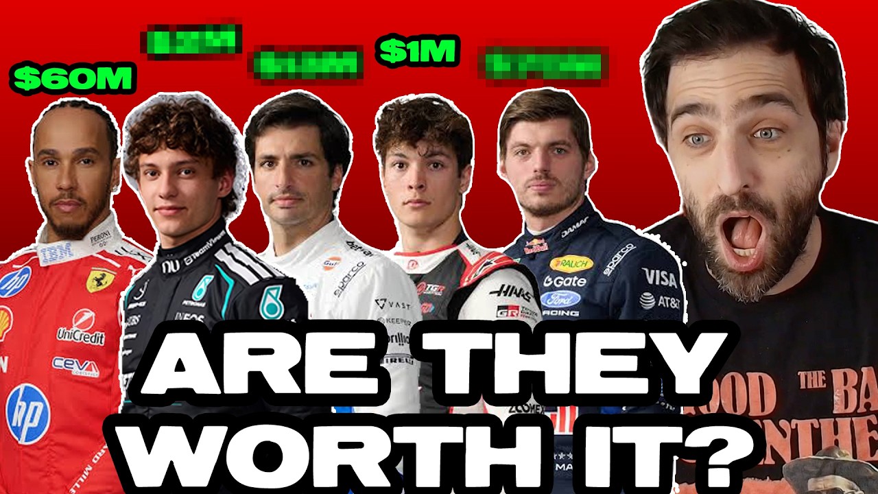 F1 DRIVERS' SALARIES REVEALED &mdash; ARE THEY WORTH IT? Feat. @Cameron-Cc