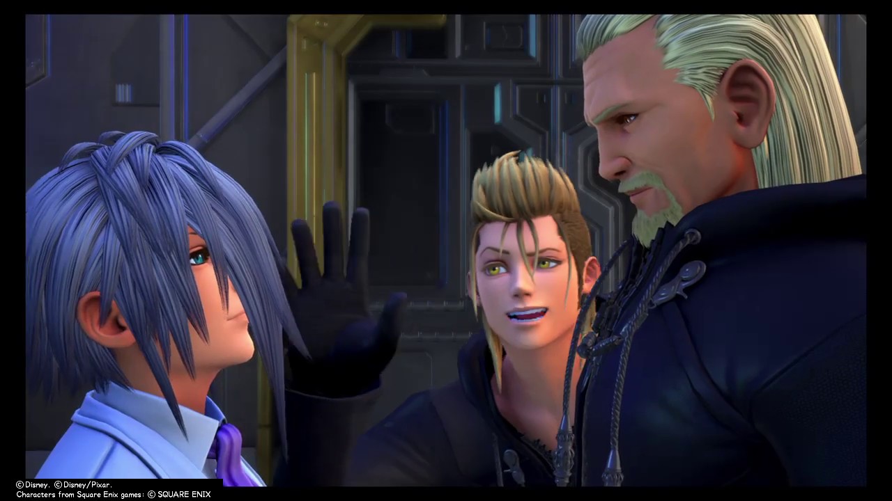Kingdom Hearts 3 - ienzo + Demyx + Ansem the Wise Cutscene