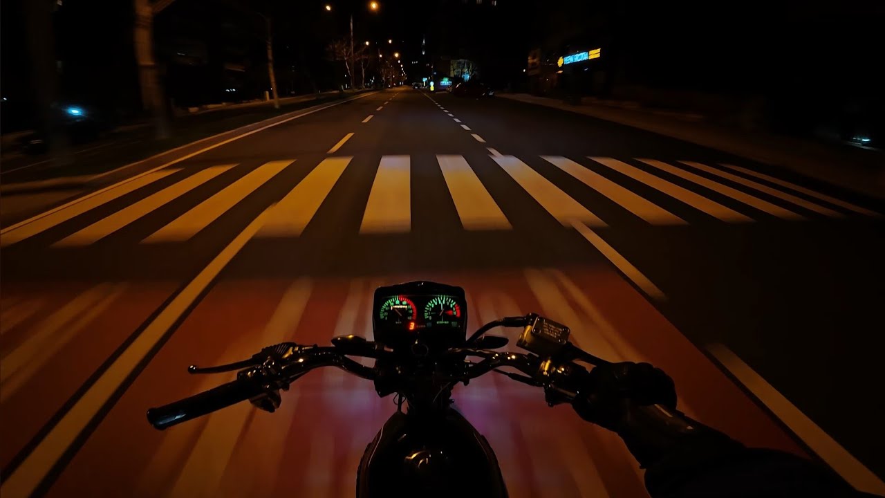 Ride after midnight [4K] CG 125