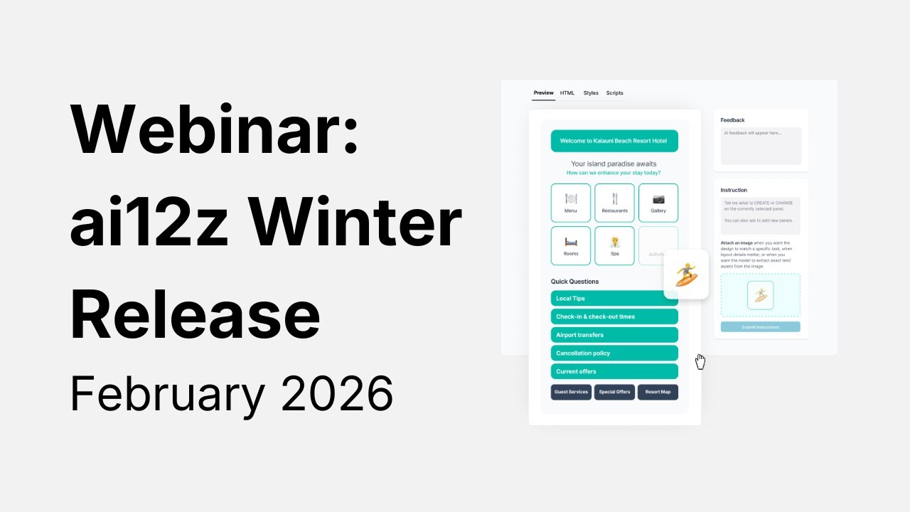 ai12z Platform Release Webinar Feb 2026