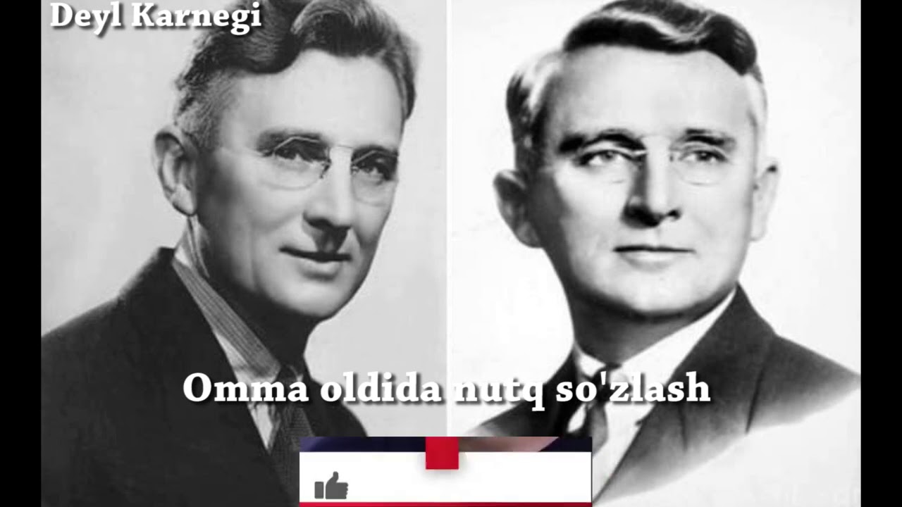 Deyl Karnegi. Omma oldida nutq so‘zlash.