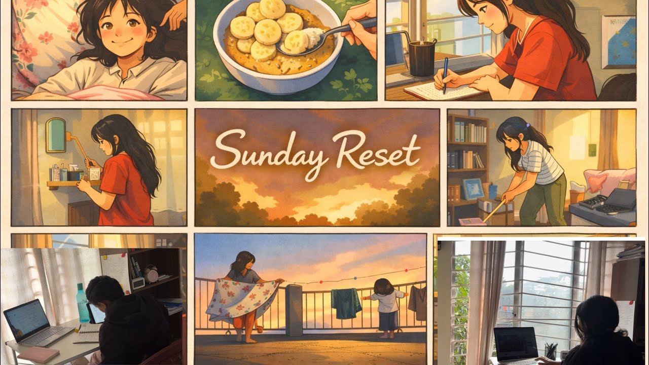 Productive Sunday | Weekly Reset | Living independently | Simple living | Realistic | 