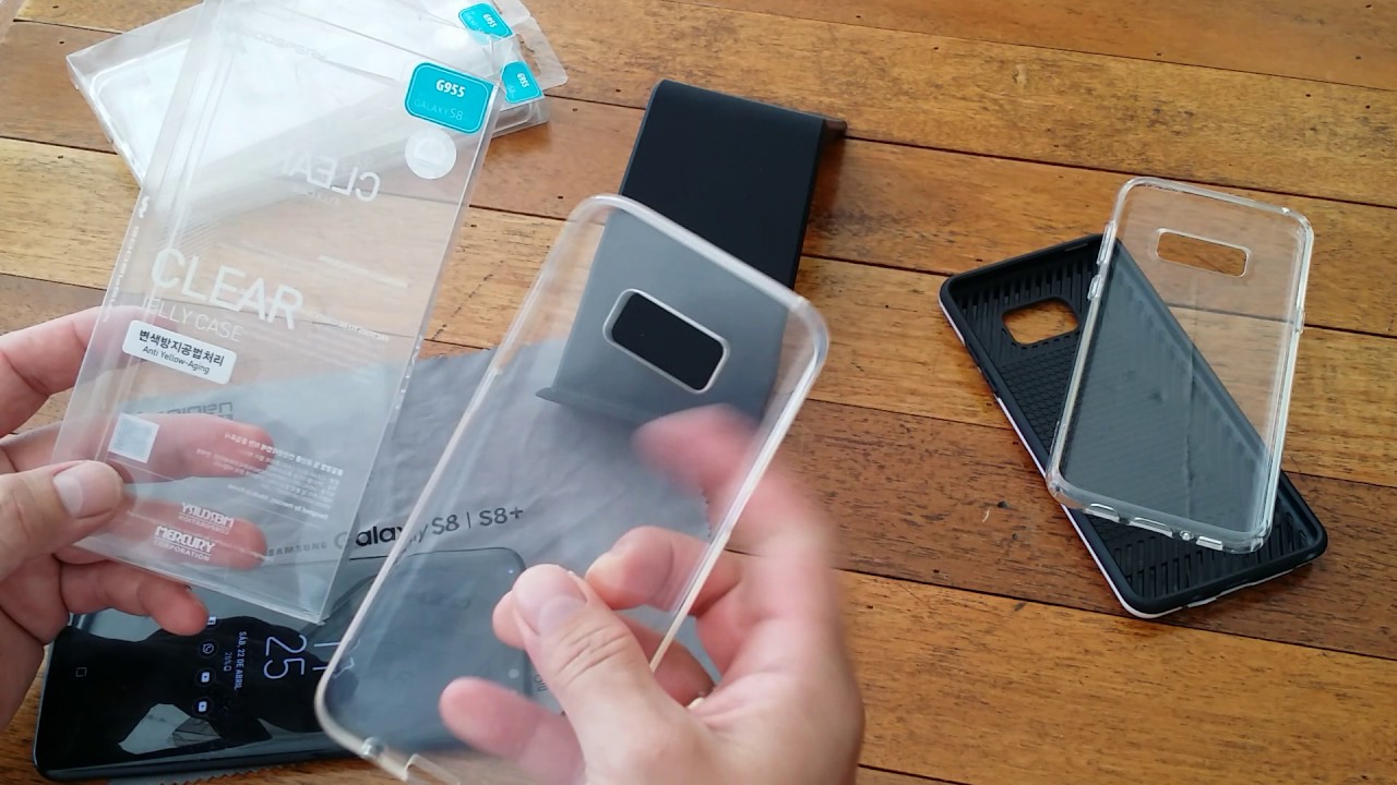 GALAXY S8+  Um papo sobre capas e películas protetoras.